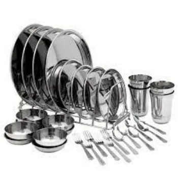 Rust Proof Stainless Steel Dinner Set